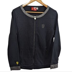 Puma Sport Lifestyle Ferrari Quilted Stitch Jacket with Ferrari Logo Size XL